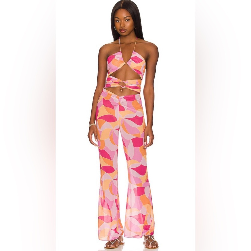 Lovers +Friends NWT  Feeling Groovy Jumpsuit Small
